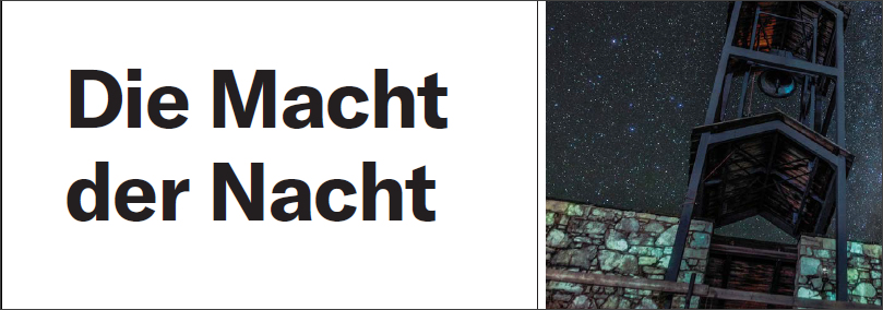Die Macht der Nacht - Platinum-Magazin - Lichtverschmutzung Paten der Nacht
