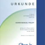 Bayerische Umweltmedaille, Manuel Philipp