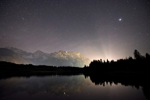 Lichtglocken durch Lichtverschmutzung 03